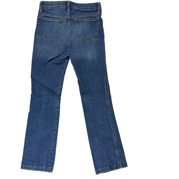 Gap Girls High Rise Flare Jeans Size 12 Blue Stretch Denim Retro Y2K Style - Picture 3 of 7